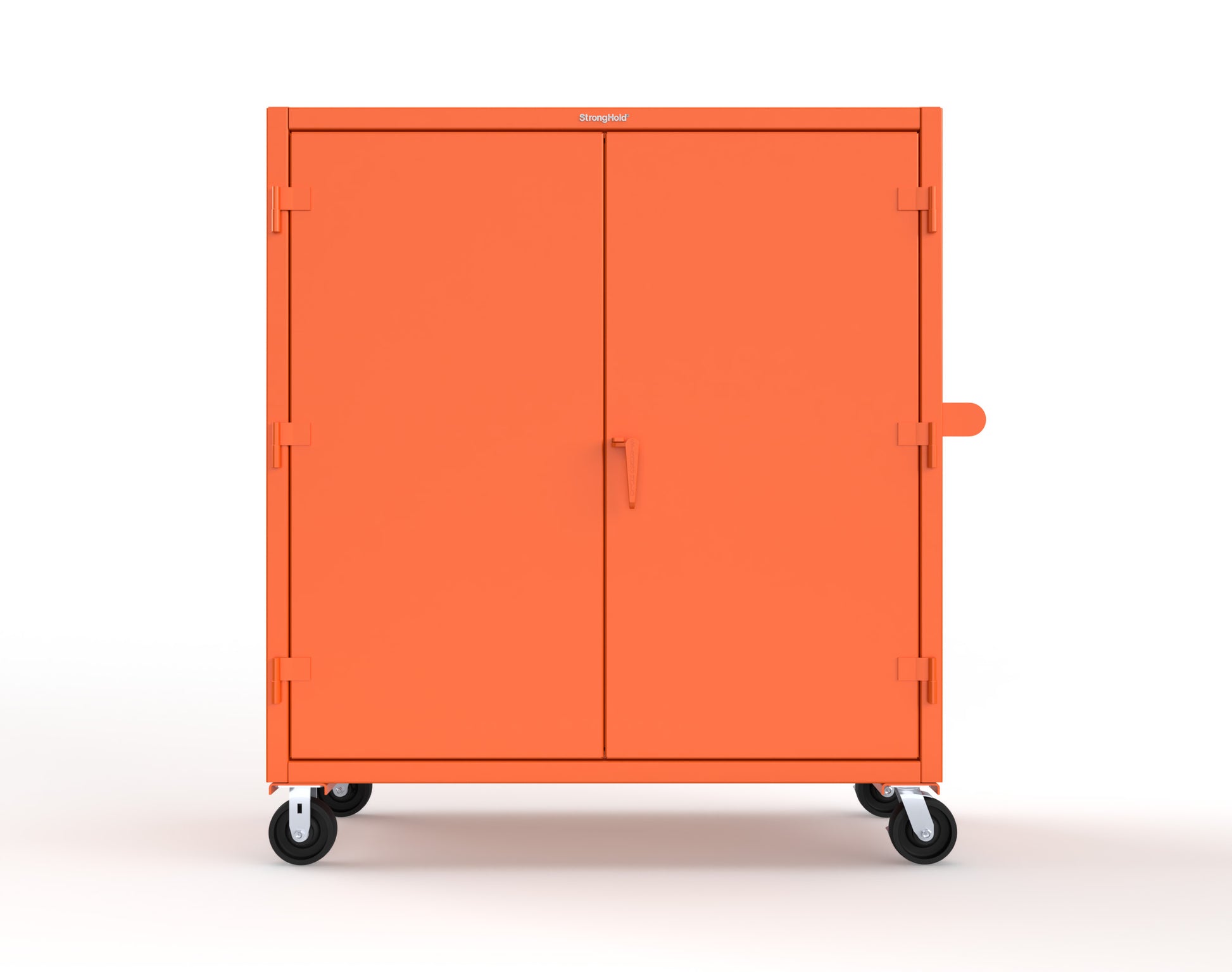 Extreme Duty 12 GA Mobile Rigging Cabinet with 7 Half-Width Drawers, 2 Shelves - 60 in. W x 24 in. D x 68 in. H - 55-242-7/5DB-CA-2009