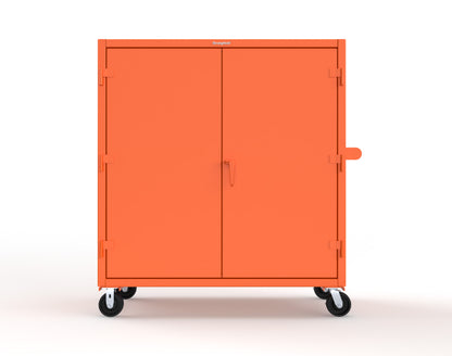 Extreme Duty 12 GA Mobile Rigging Cabinet with 7 Half-Width Drawers, 2 Shelves - 60 in. W x 24 in. D x 68 in. H - 55-242-7/5DB-CA-2009