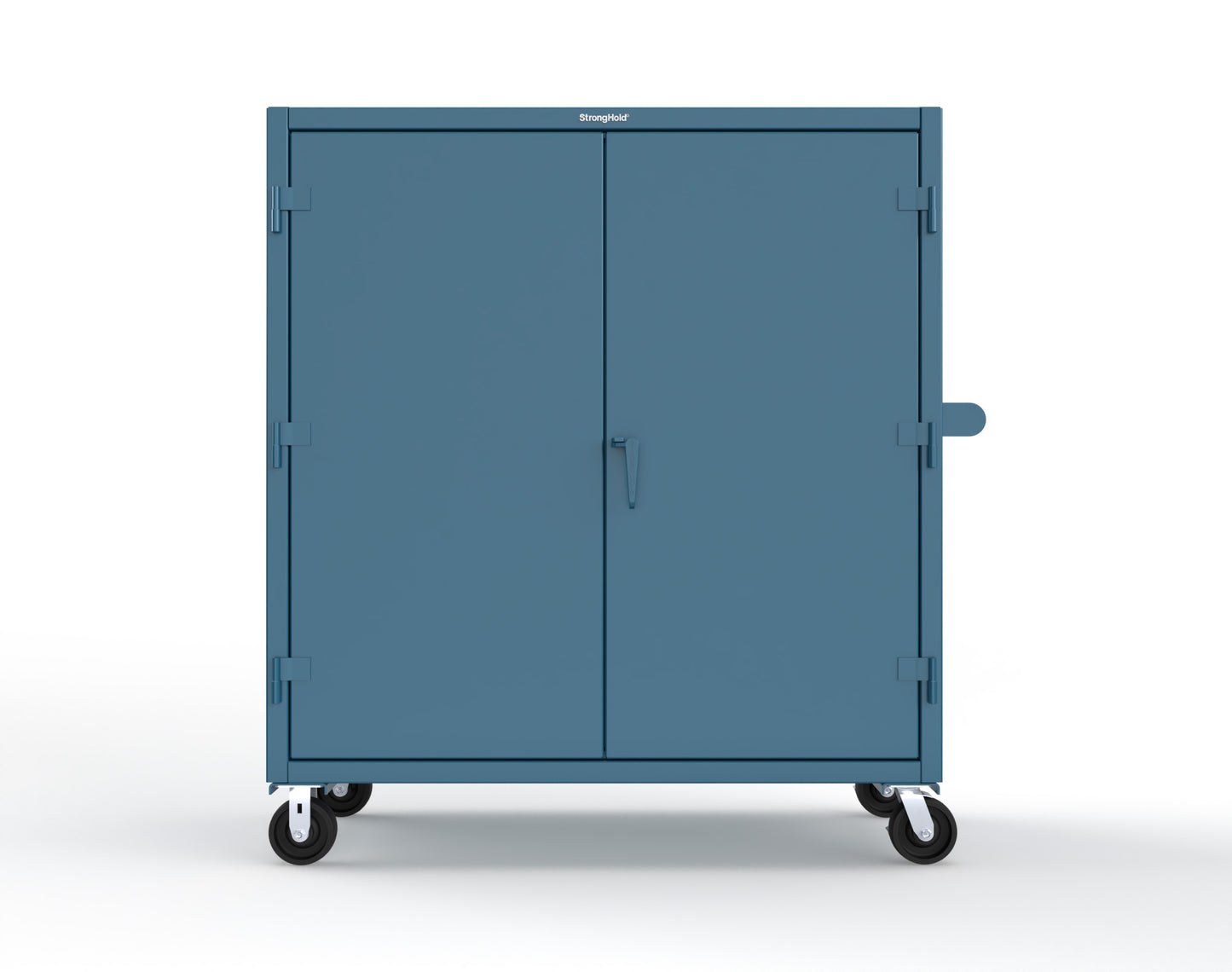Extreme Duty 12 GA Mobile Rigging Cabinet with 7 Half-Width Drawers, 2 Shelves - 60 in. W x 24 in. D x 68 in. H - 55-242-7/5DB-CA-5001