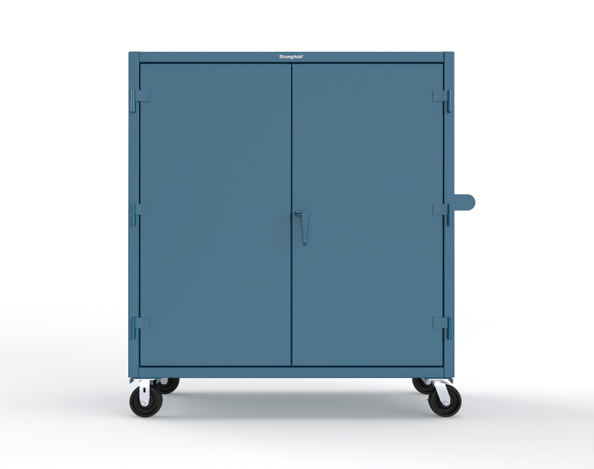 Extreme Duty 12 GA Mobile Rigging Cabinet with 7 Half-Width Drawers, 2 Shelves - 60 in. W x 24 in. D x 68 in. H - 55-242-7/5DB-CA-5001