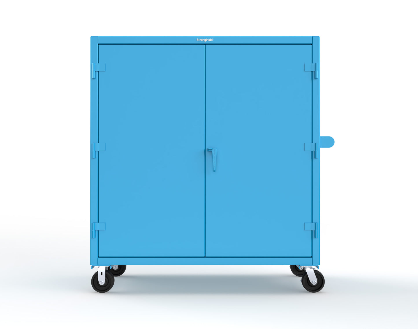 Extreme Duty 12 GA Mobile Rigging Cabinet with 7 Half-Width Drawers, 2 Shelves - 60 in. W x 24 in. D x 68 in. H - 55-242-7/5DB-CA-5012