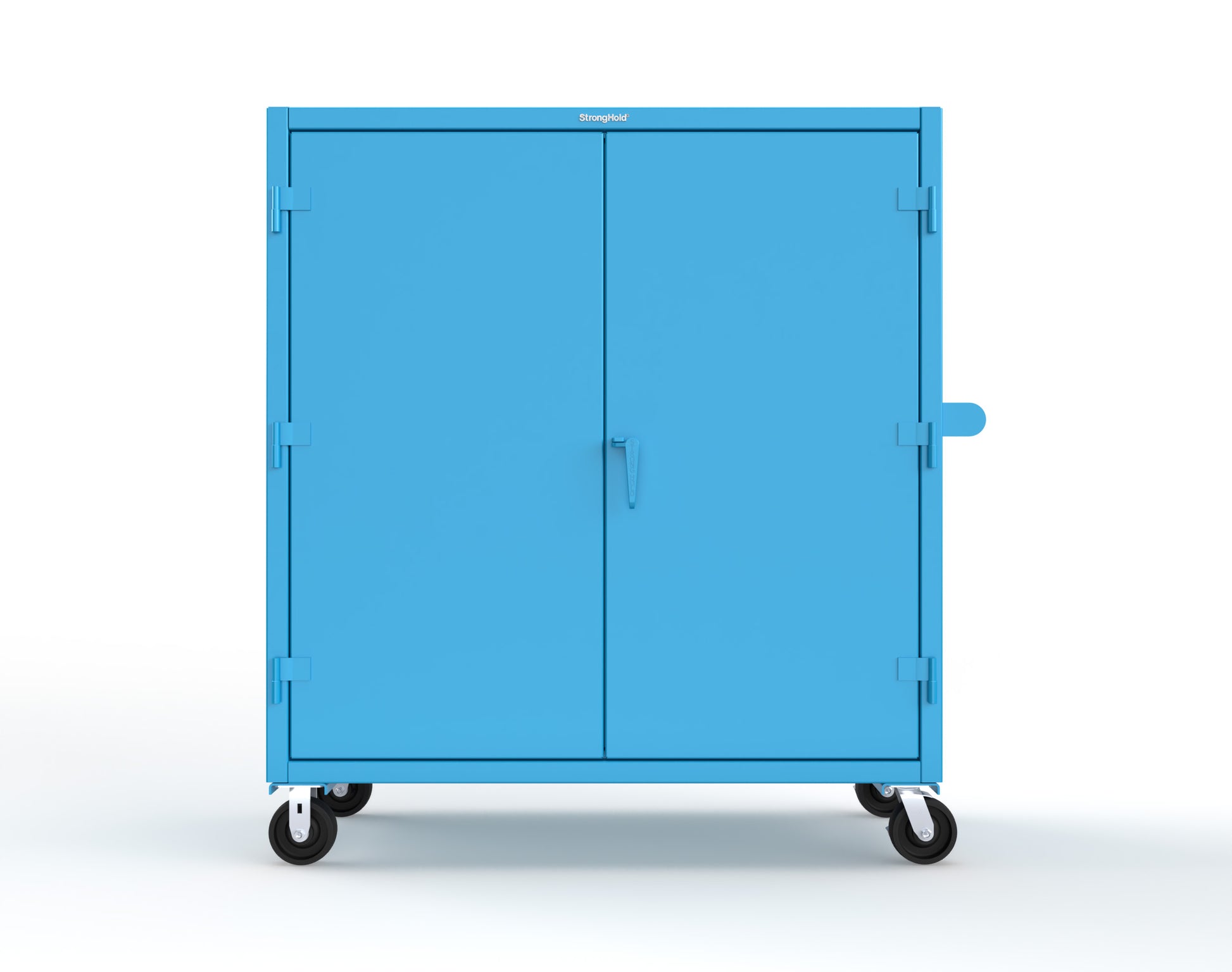 Extreme Duty 12 GA Mobile Rigging Cabinet with 7 Half-Width Drawers, 2 Shelves - 60 in. W x 24 in. D x 68 in. H - 55-242-7/5DB-CA-5012
