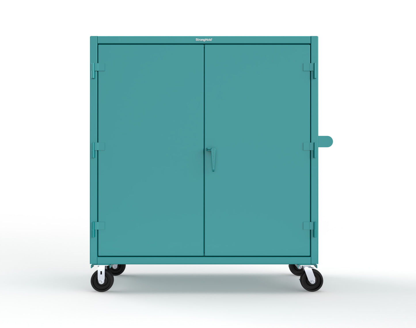 Extreme Duty 12 GA Mobile Rigging Cabinet with 7 Half-Width Drawers, 2 Shelves - 60 in. W x 24 in. D x 68 in. H - 55-242-7/5DB-CA-5021