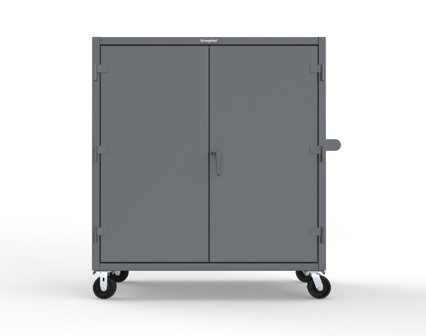 Extreme Duty 12 GA Mobile Rigging Cabinet with 7 Half-Width Drawers, 2 Shelves - 60 in. W x 24 in. D x 68 in. H - 55-242-7/5DB-CA-7024