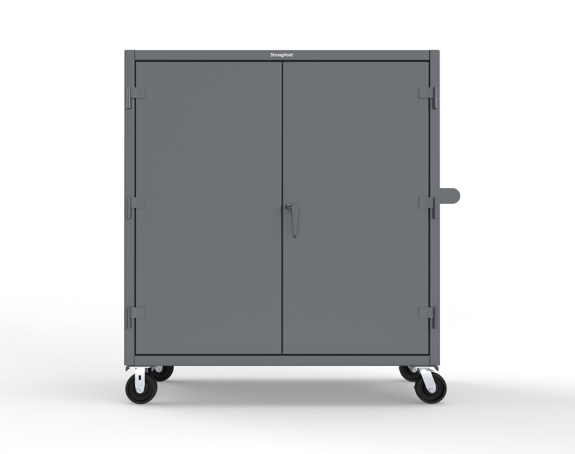Extreme Duty 12 GA Mobile Rigging Cabinet with 7 Half-Width Drawers, 2 Shelves - 60 in. W x 24 in. D x 68 in. H - 55-242-7/5DB-CA-7024