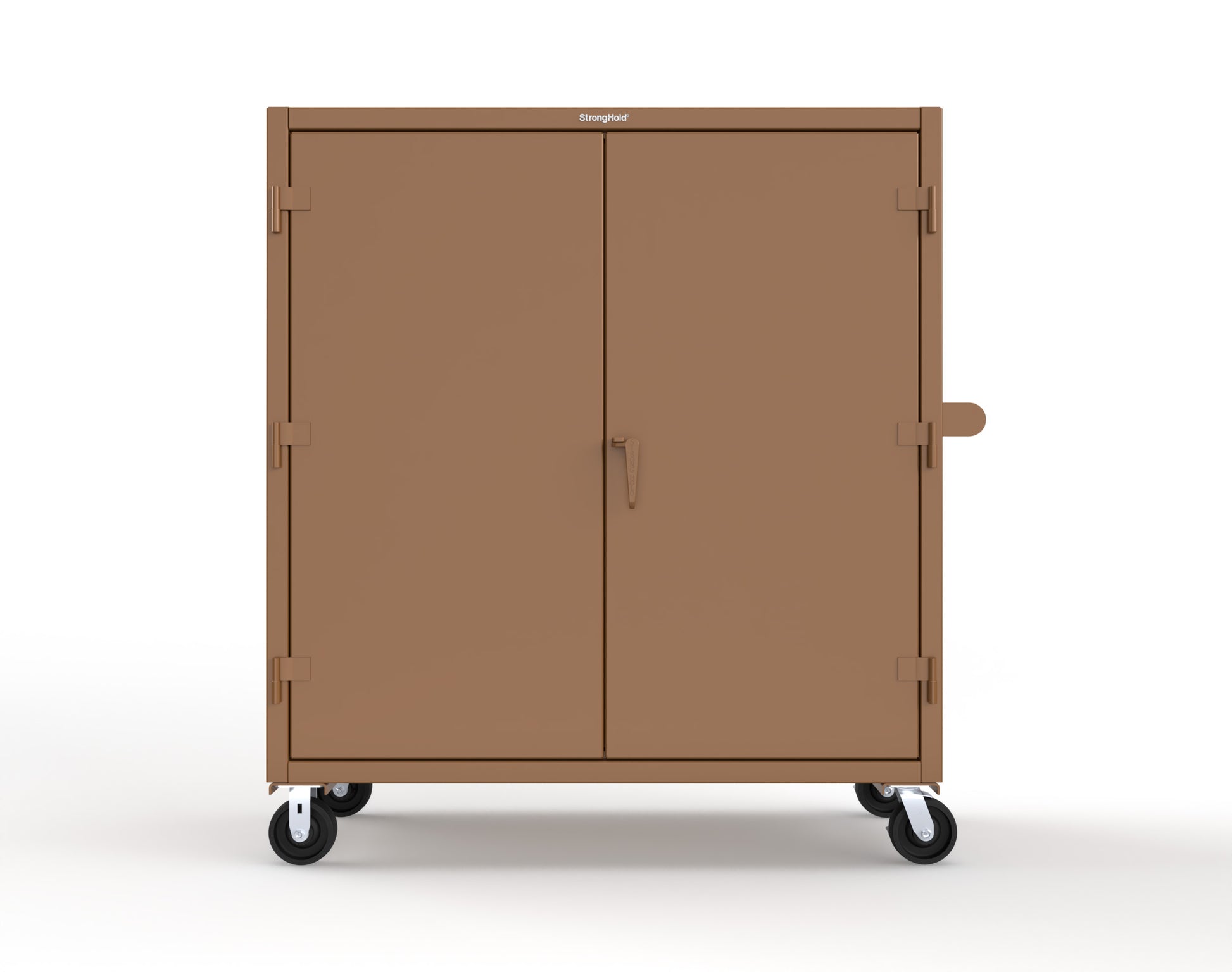 Extreme Duty 12 GA Mobile Rigging Cabinet with 7 Half-Width Drawers, 2 Shelves - 60 in. W x 24 in. D x 68 in. H - 55-242-7/5DB-CA-8008