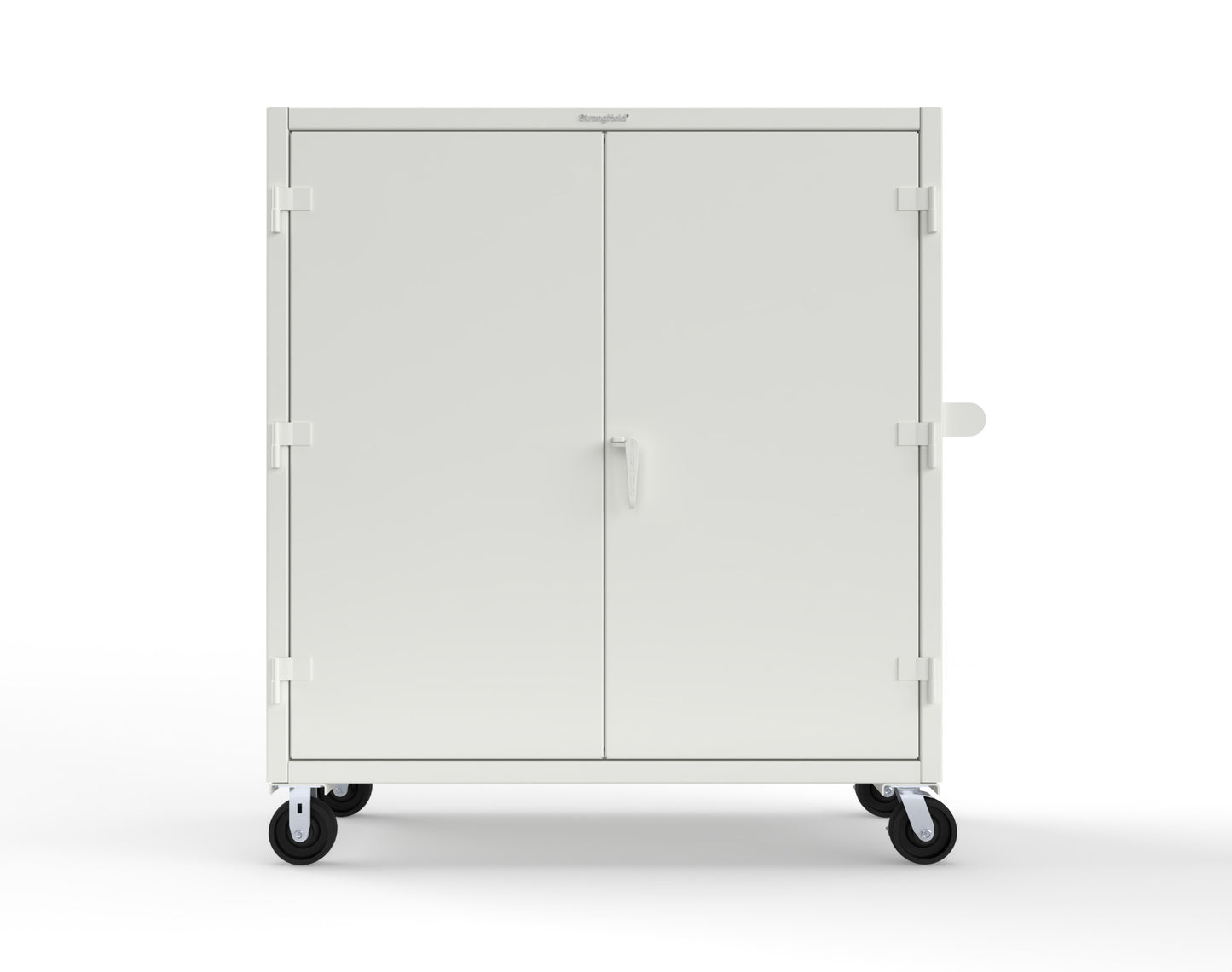 Extreme Duty 12 GA Mobile Rigging Cabinet with 7 Half-Width Drawers, 2 Shelves - 60 in. W x 24 in. D x 68 in. H - 55-242-7/5DB-CA-9003