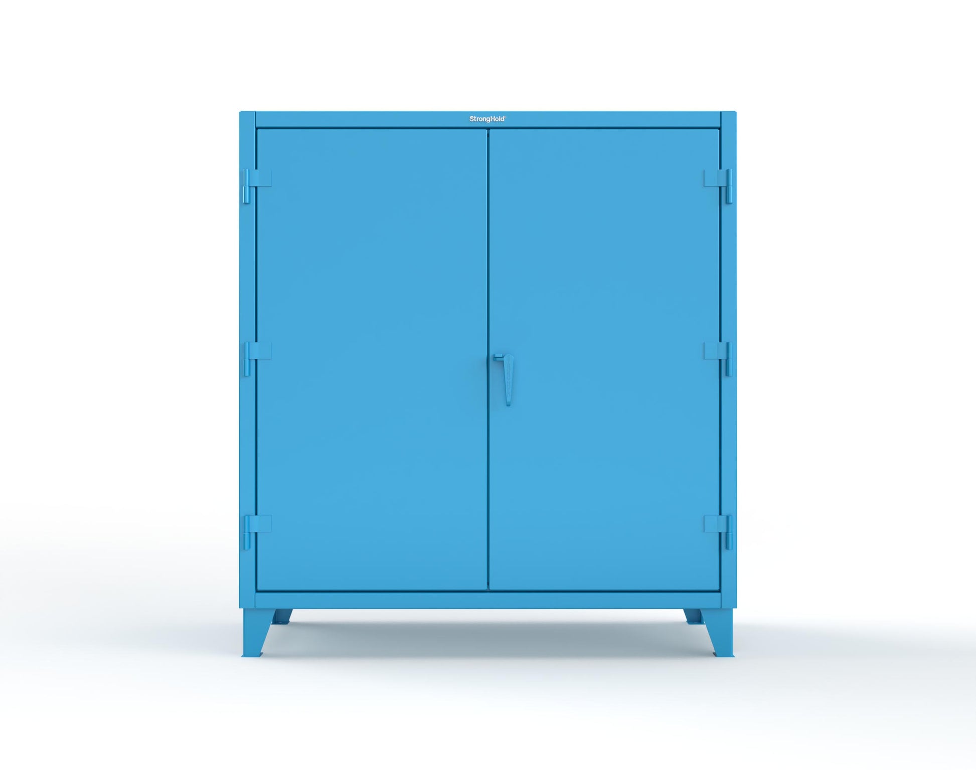 Extreme Duty 12 GA Cabinet with 3 Shelves - 60 In. W x 24 In. D x 66 In. H - 55-243-5012