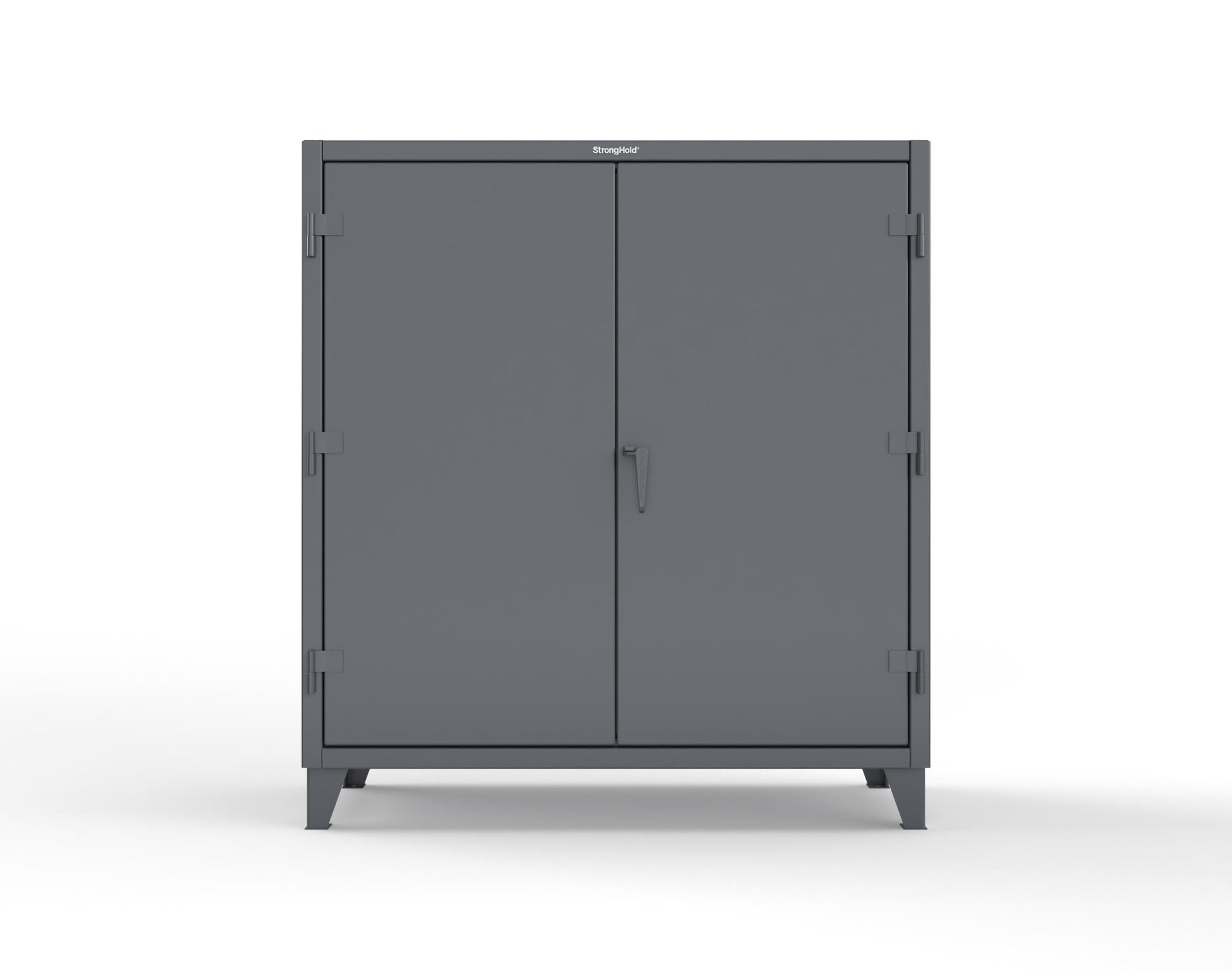 Extreme Duty 12 GA Cabinet with 3 Shelves - 60 In. W x 24 In. D x 66 In. H - 55-243-7024