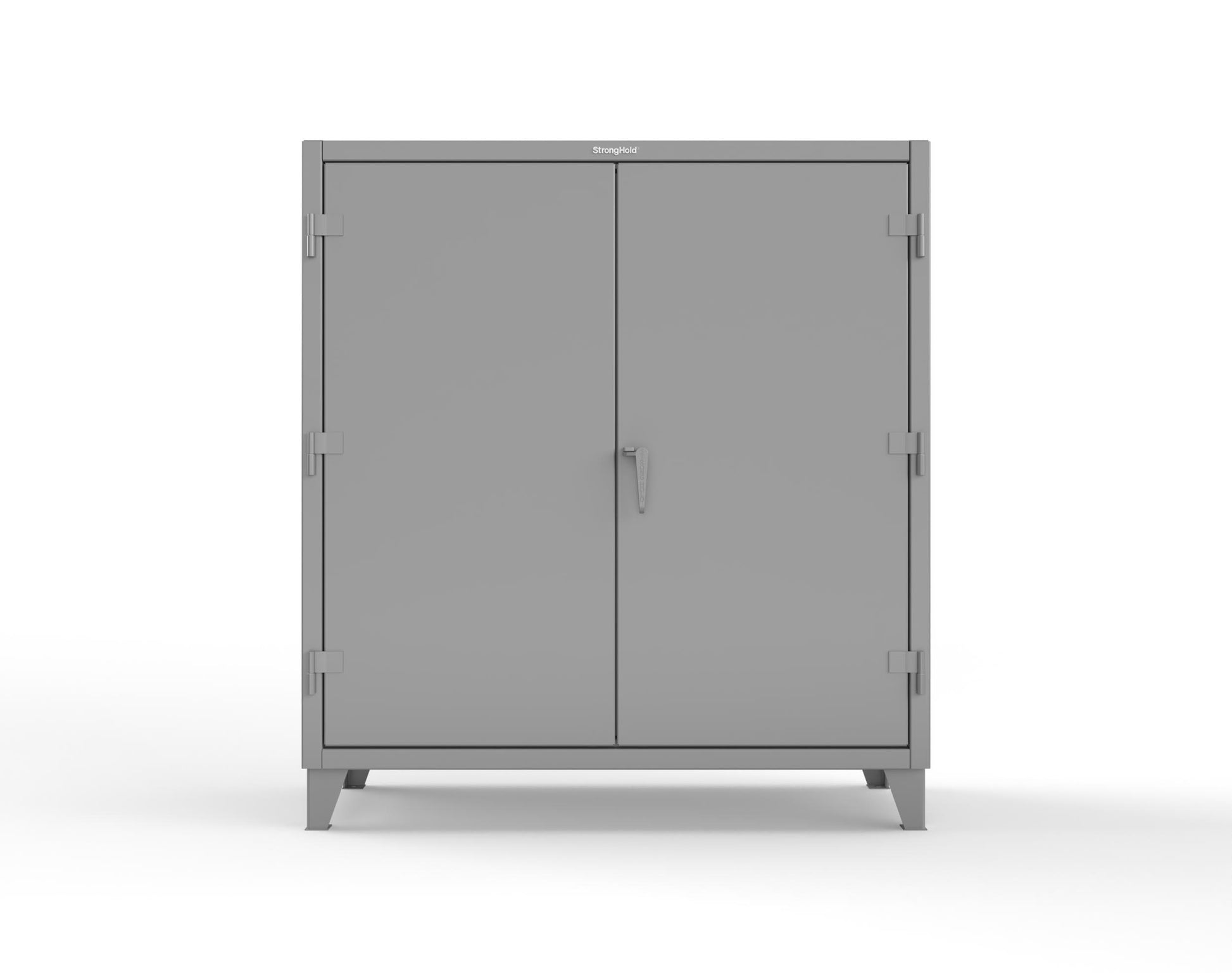 Extreme Duty 12 GA Cabinet with 3 Shelves - 60 In. W x 24 In. D x 66 In. H - 55-243-7037