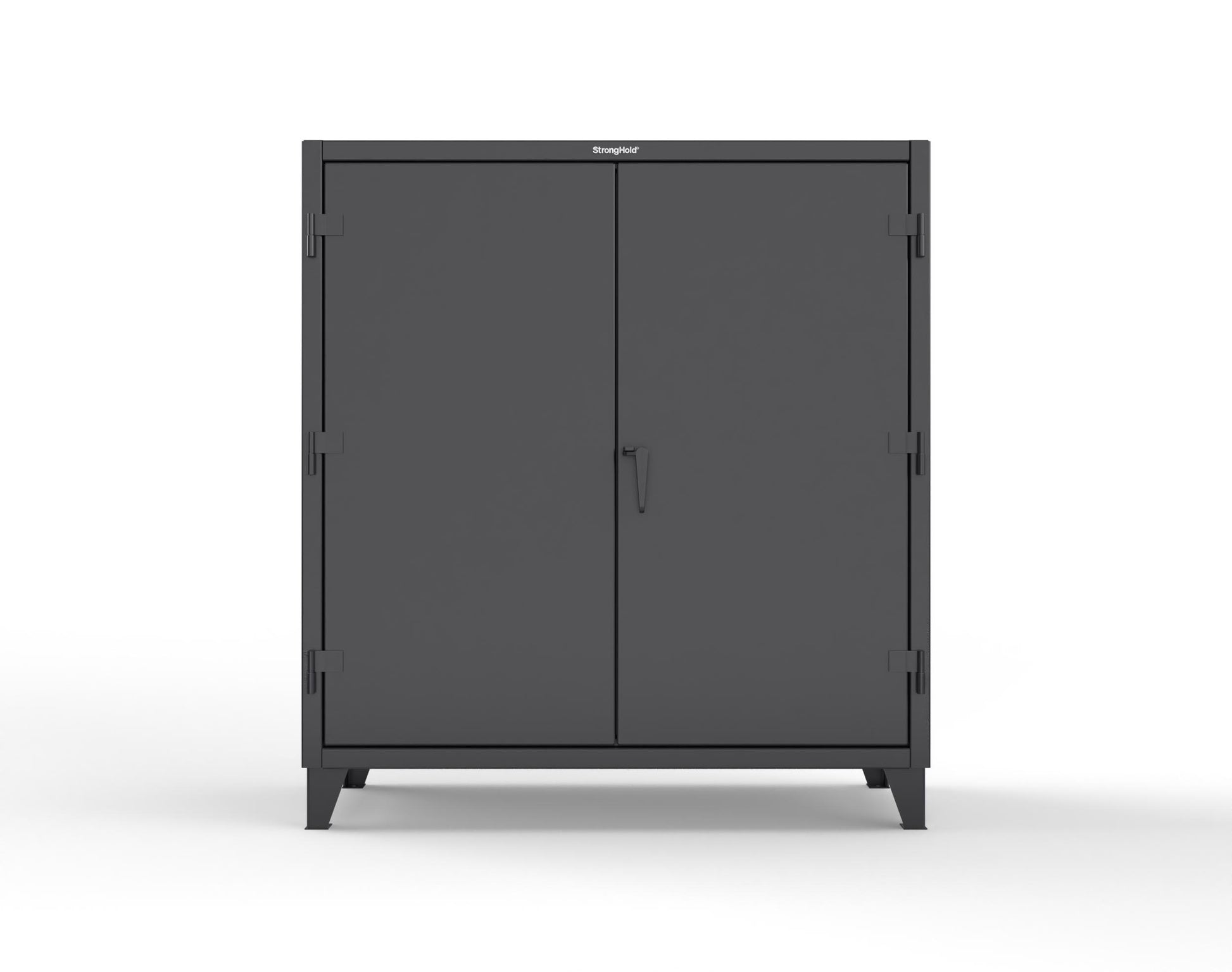 Extreme Duty 12 GA Cabinet with 3 Shelves - 60 In. W x 24 In. D x 66 In. H - 55-243-9005
