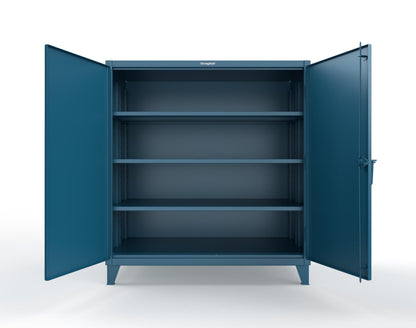 Extreme Duty 12 GA Cabinet with 3 Extra Deep Shelves - 60 In. W x 36 In. D x 66 In. H - 55-363-5001
