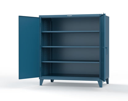Extreme Duty 12 GA Cabinet with 3 Extra Deep Shelves - 60 In. W x 36 In. D x 66 In. H - 55-363-5001