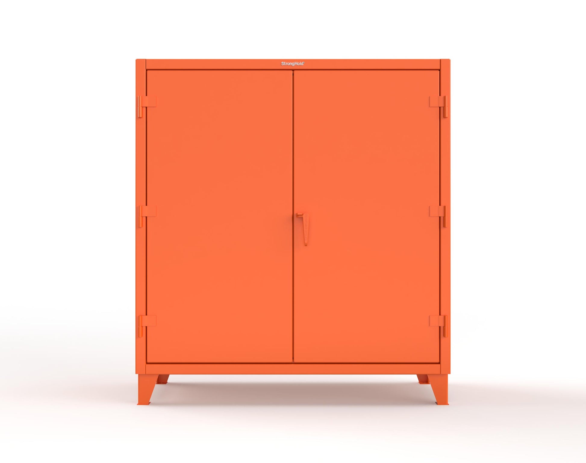 Extreme Duty 12 GA Janitorial Cabinet with 3 Shelves - 60 In. W x 24 In. D x 66 In. H - 55-BC-243-2009