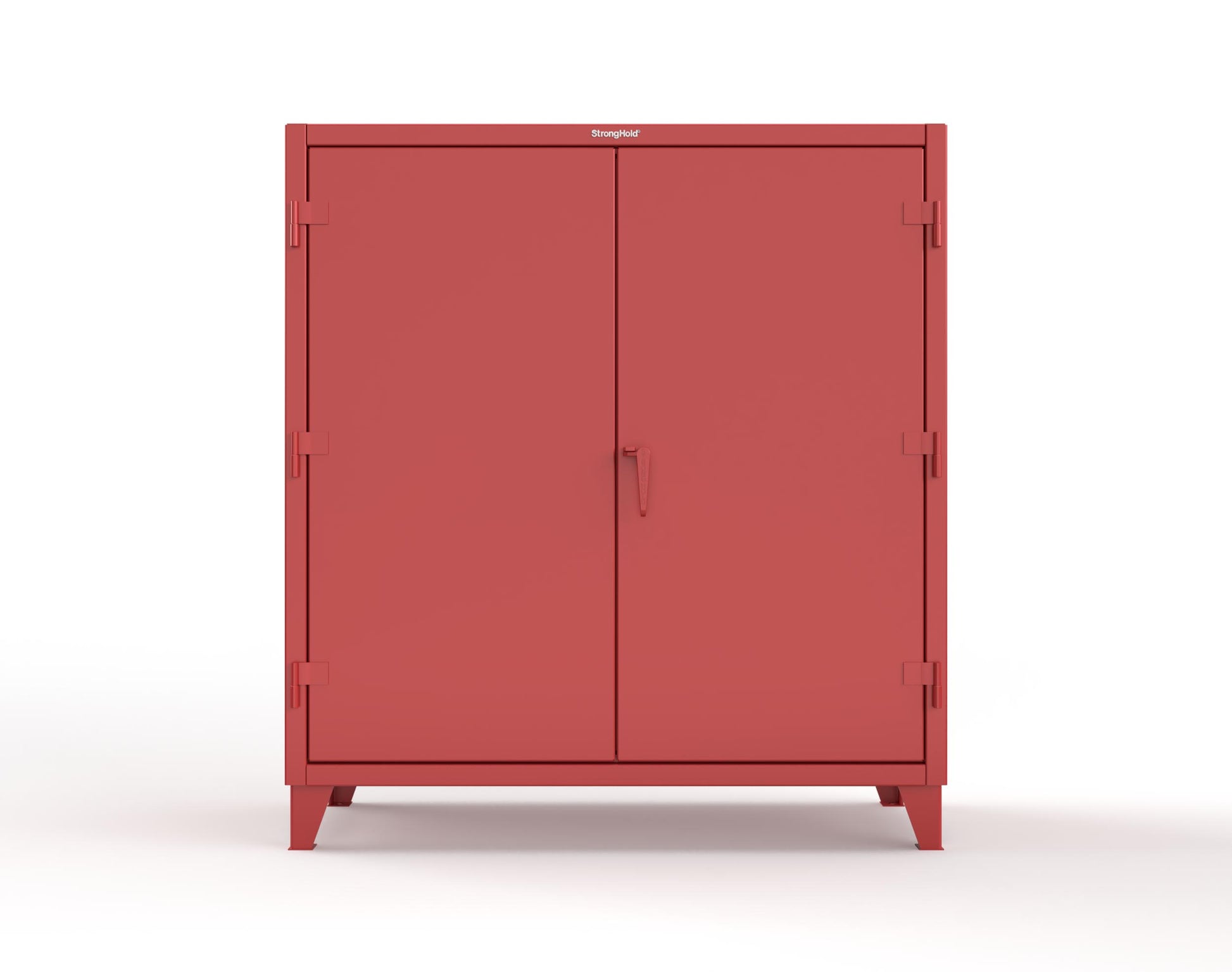 Extreme Duty 12 GA Janitorial Cabinet with 3 Shelves - 60 In. W x 24 In. D x 66 In. H - 55-BC-243-3001