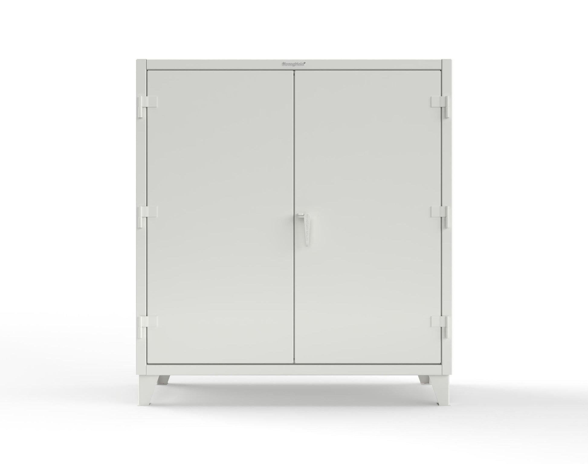 Extreme Duty 12 GA Janitorial Cabinet with 3 Shelves - 60 In. W x 24 In. D x 66 In. H - 55-BC-243-9003
