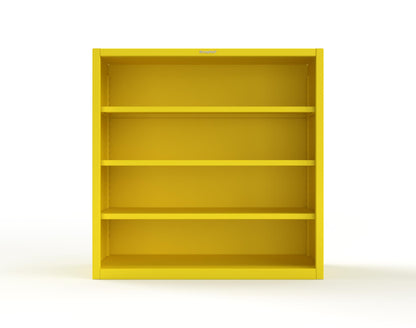 Extreme Duty 12 GA Closed Shelving Unit with 3 Shelves - 60 In. W x 24 In. D x 60 In. H - 55-CSU-243-1021
