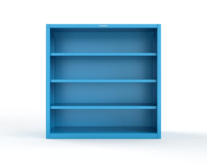Extreme Duty 12 GA Closed Shelving Unit with 3 Shelves - 60 In. W x 24 In. D x 60 In. H - 55-CSU-243-5012