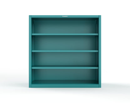 Extreme Duty 12 GA Closed Shelving Unit with 3 Shelves - 60 In. W x 24 In. D x 60 In. H - 55-CSU-243-5021