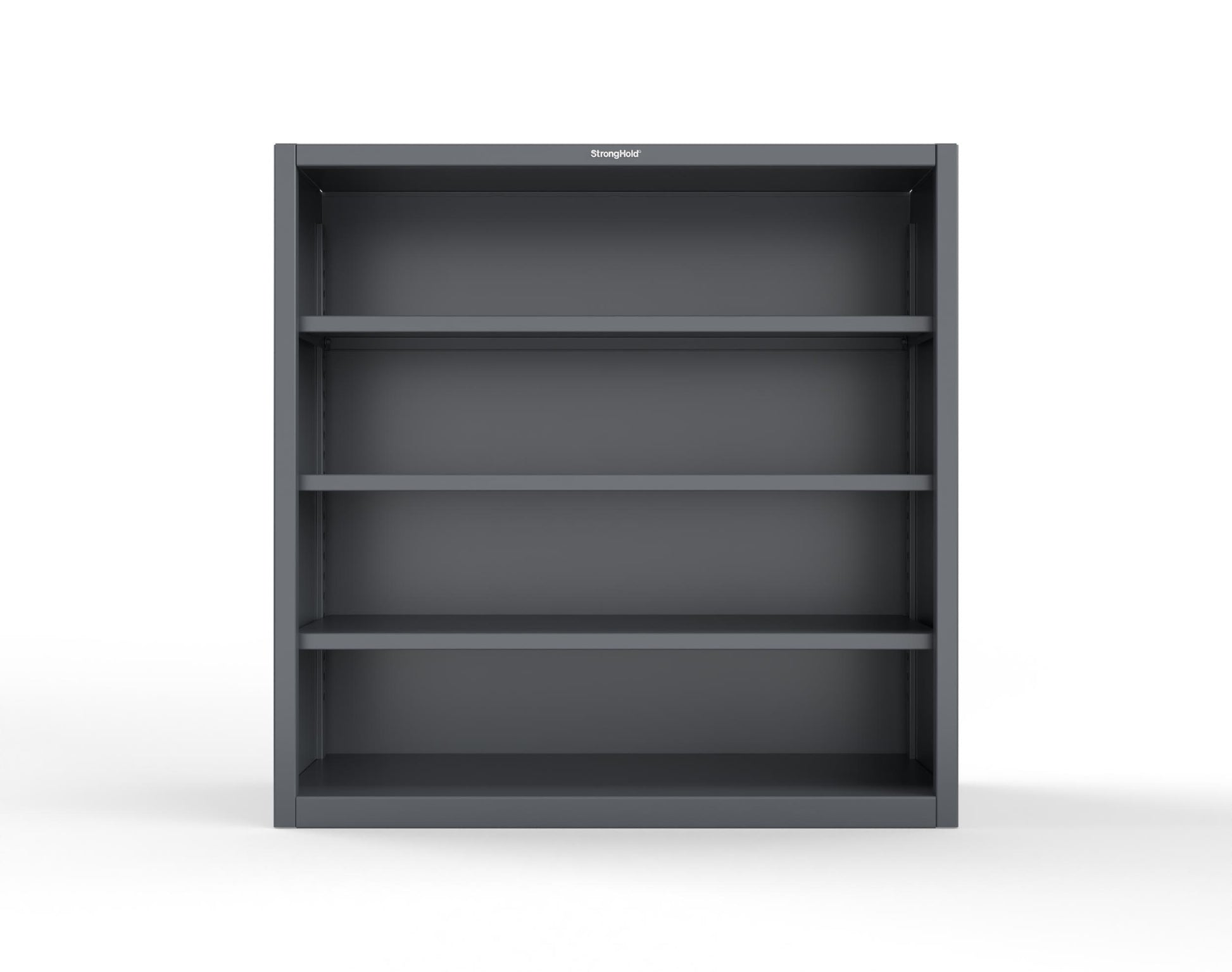 Extreme Duty 12 GA Closed Shelving Unit with 3 Shelves - 60 In. W x 24 In. D x 60 In. H - 55-CSU-243-7024