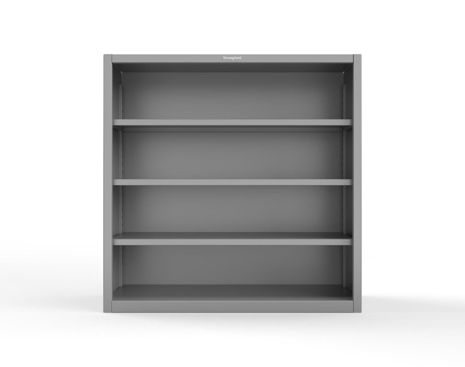 Extreme Duty 12 GA Closed Shelving Unit with 3 Shelves - 60 In. W x 24 In. D x 60 In. H - 55-CSU-243-7037