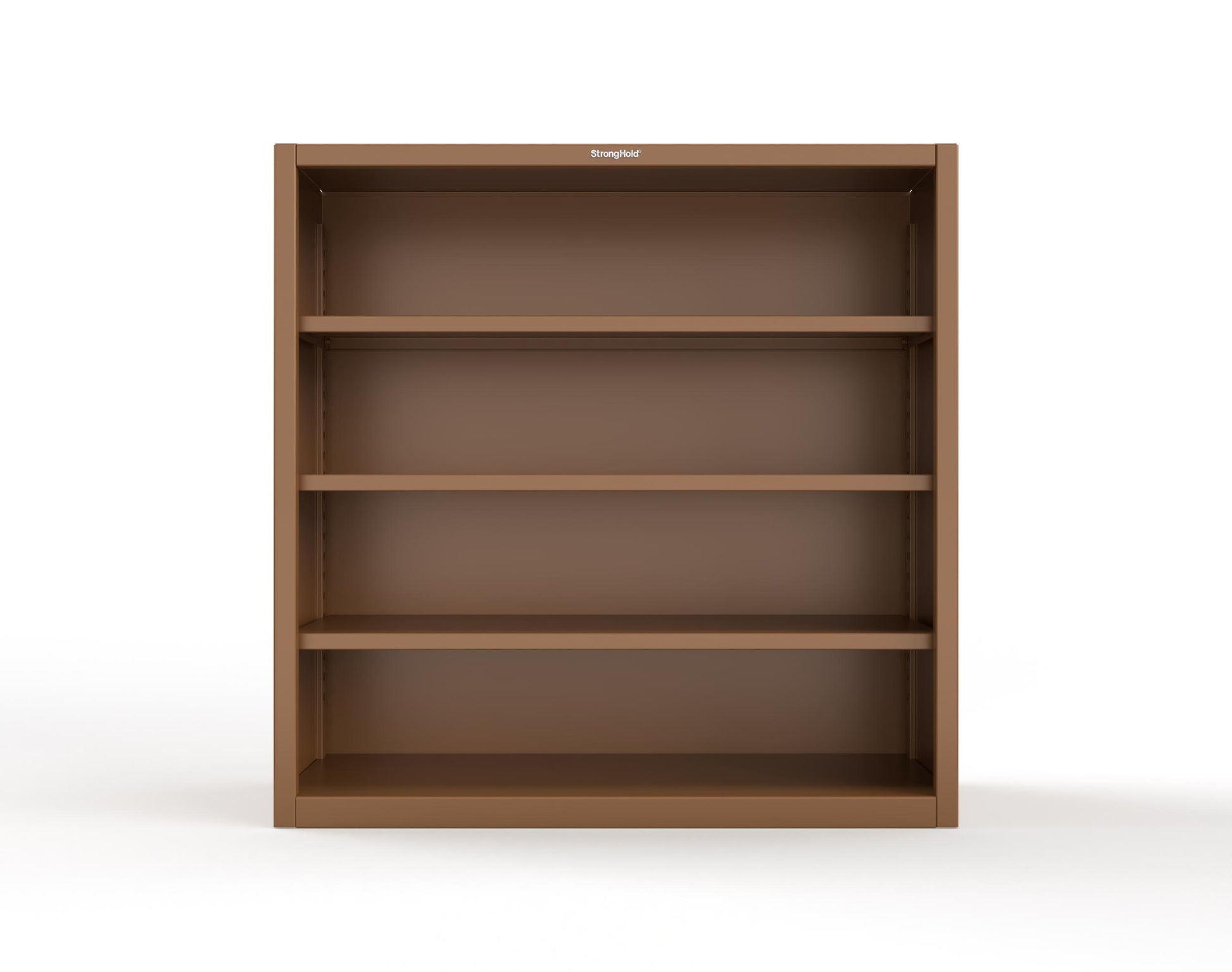 Extreme Duty 12 GA Closed Shelving Unit with 3 Shelves - 60 In. W x 24 In. D x 60 In. H - 55-CSU-243-8008
