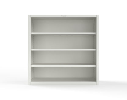 Extreme Duty 12 GA Closed Shelving Unit with 3 Shelves - 60 In. W x 24 In. D x 60 In. H - 55-CSU-243-9003