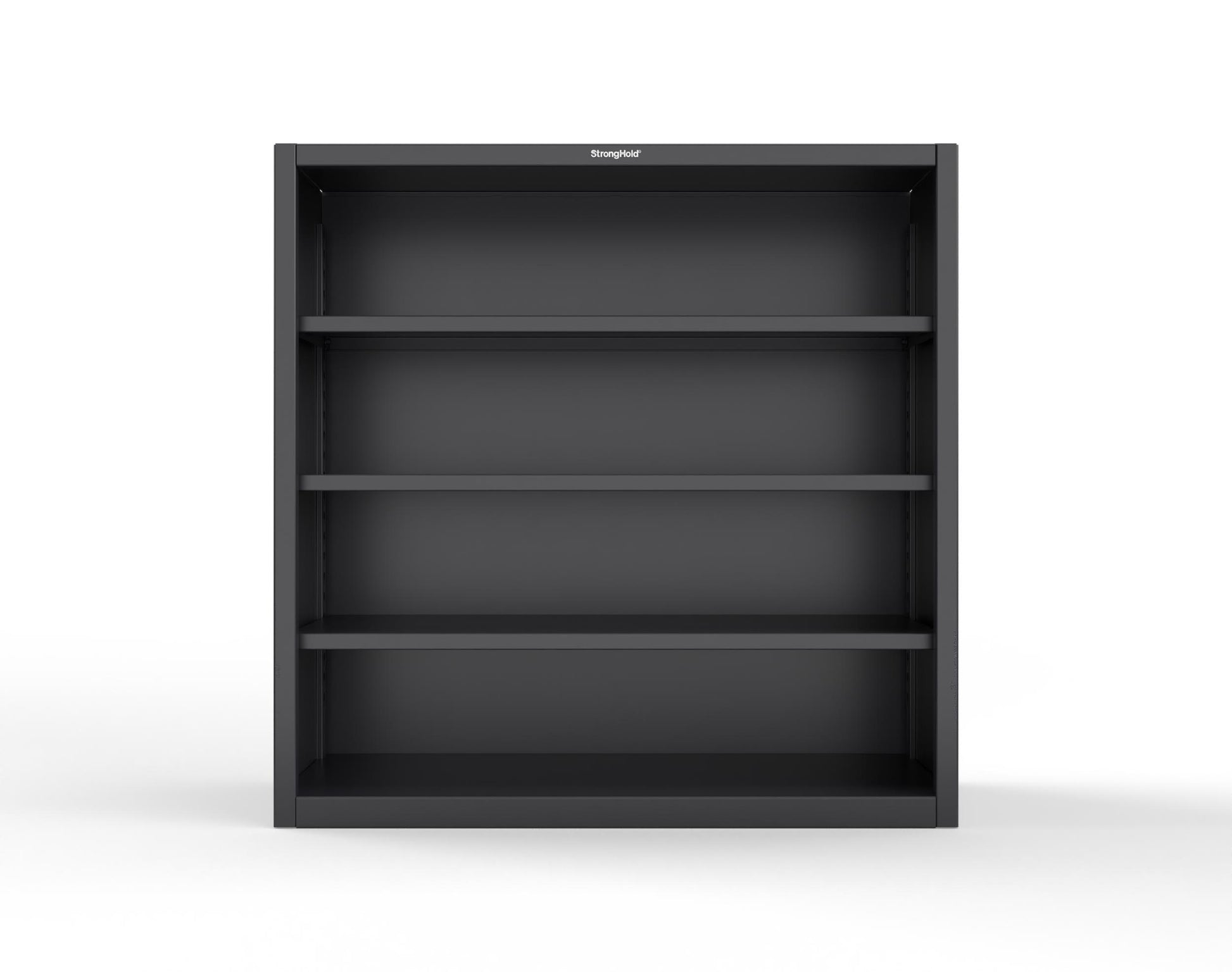 Extreme Duty 12 GA Closed Shelving Unit with 3 Shelves - 60 In. W x 24 In. D x 60 In. H - 55-CSU-243-9005