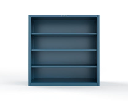 Extreme Duty 12 GA Closed Shelving Unit with 3 Shelves - 60 In. W x 24 In. D x 60 In. H - 55-CSU-243-5010