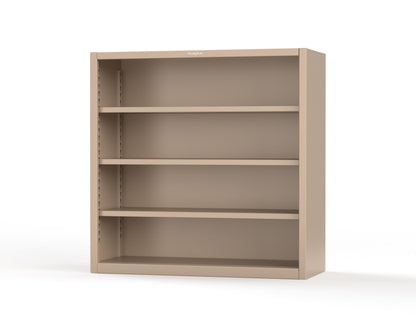 Extreme Duty 12 GA Closed Shelving Unit with 3 Shelves - 60 In. W x 24 In. D x 60 In. H - 55-CSU-243-1019