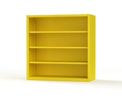 Extreme Duty 12 GA Closed Shelving Unit with 3 Shelves - 60 In. W x 24 In. D x 60 In. H - 55-CSU-243-1021