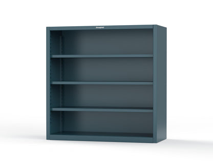 Extreme Duty 12 GA Closed Shelving Unit with 3 Shelves - 60 In. W x 24 In. D x 60 In. H - 55-CSU-243-5001