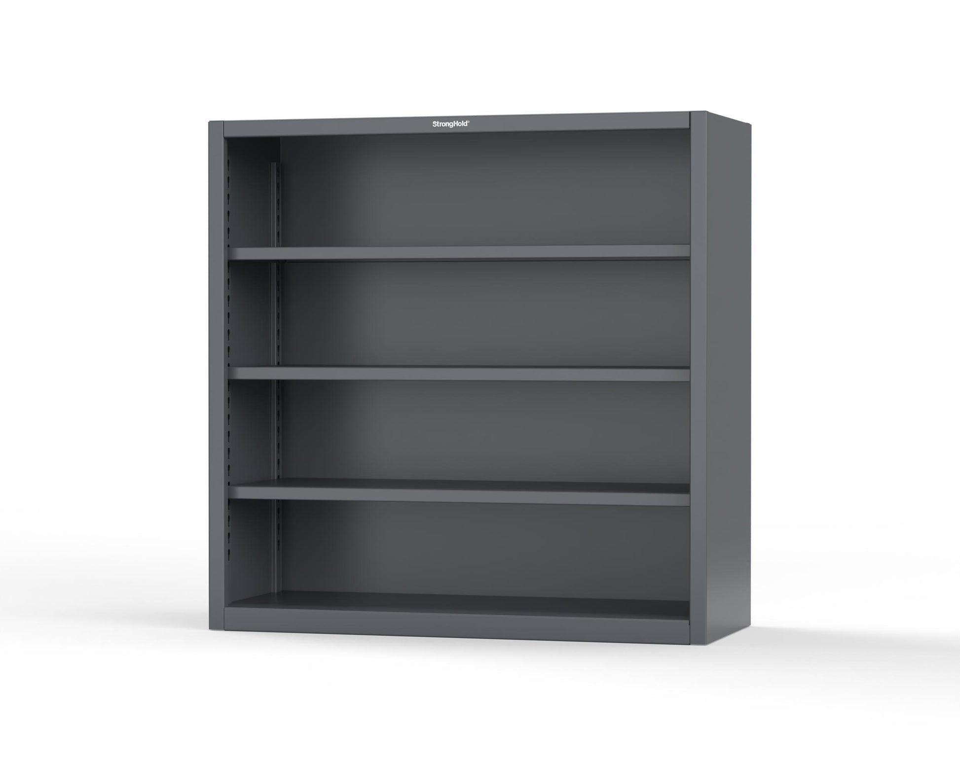 Extreme Duty 12 GA Closed Shelving Unit with 3 Shelves - 60 In. W x 24 In. D x 60 In. H - 55-CSU-243-7024