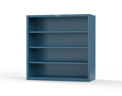 Extreme Duty 12 GA Closed Shelving Unit with 3 Shelves - 60 In. W x 24 In. D x 60 In. H - 55-CSU-243-5010