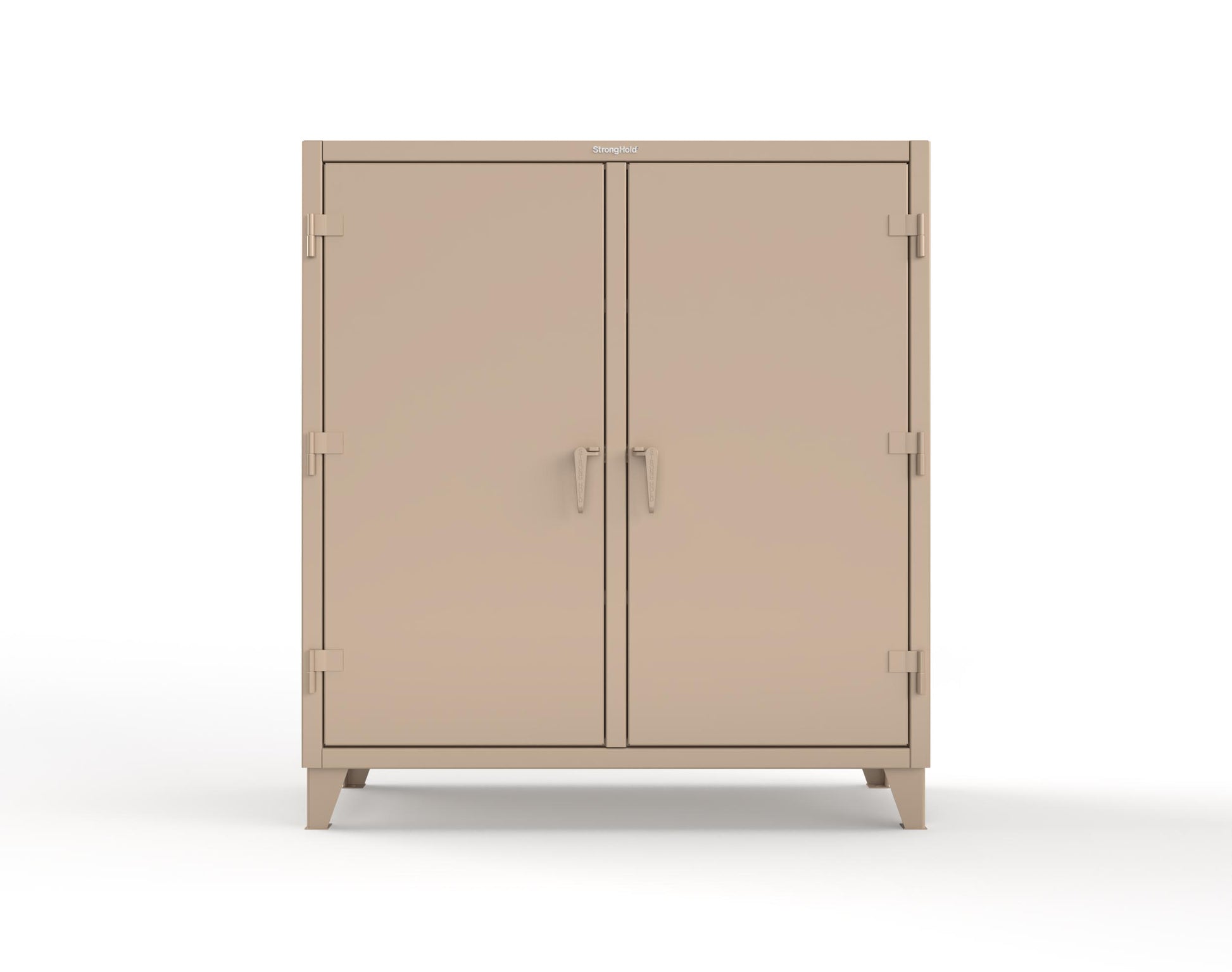 Extreme Duty 12 GA Double Shift Cabinet with 6 Shelves - 60 In. W x 24 In. D x 66 In. H - 55-DS-246-1019