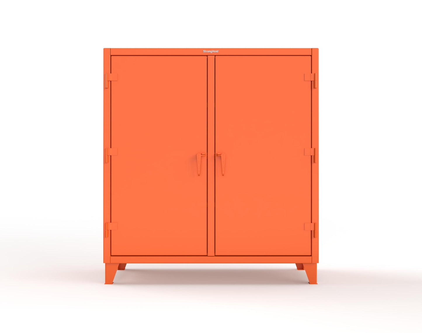 Extreme Duty 12 GA Double Shift Cabinet with 6 Shelves - 60 In. W x 24 In. D x 66 In. H - 55-DS-246-2009