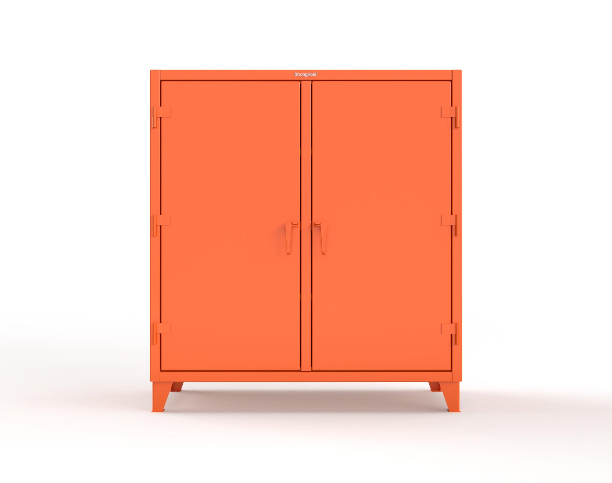 Extreme Duty 12 GA Double Shift Cabinet with 6 Shelves - 60 In. W x 24 In. D x 66 In. H - 55-DS-246-2009