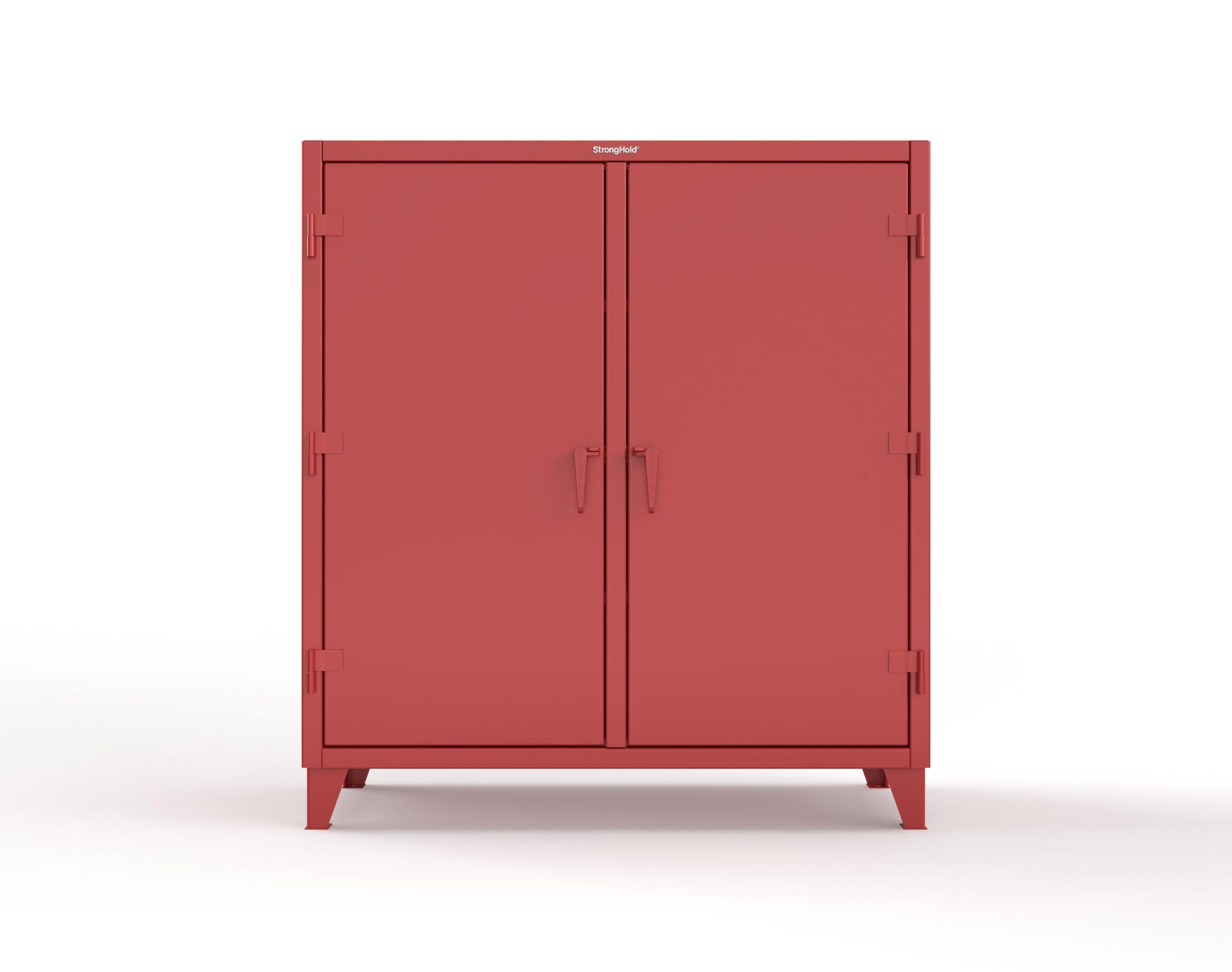Extreme Duty 12 GA Double Shift Cabinet with 6 Shelves - 60 In. W x 24 In. D x 66 In. H - 55-DS-246-3001
