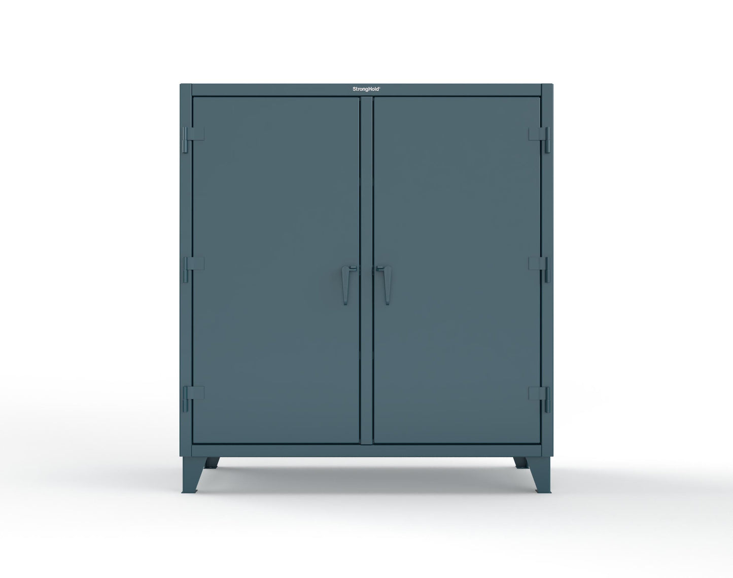 Extreme Duty 12 GA Double Shift Cabinet with 6 Shelves - 60 In. W x 24 In. D x 66 In. H - 55-DS-246-5001