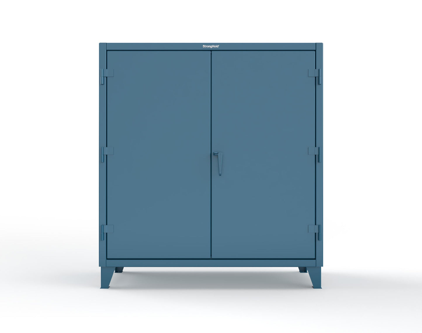 Extreme Duty 12 GA Uniform Cabinet with Hanger Rod, 1 Shelf - 60 In. W x 24 In. D x 66 In. H - 56-WR-241-5001