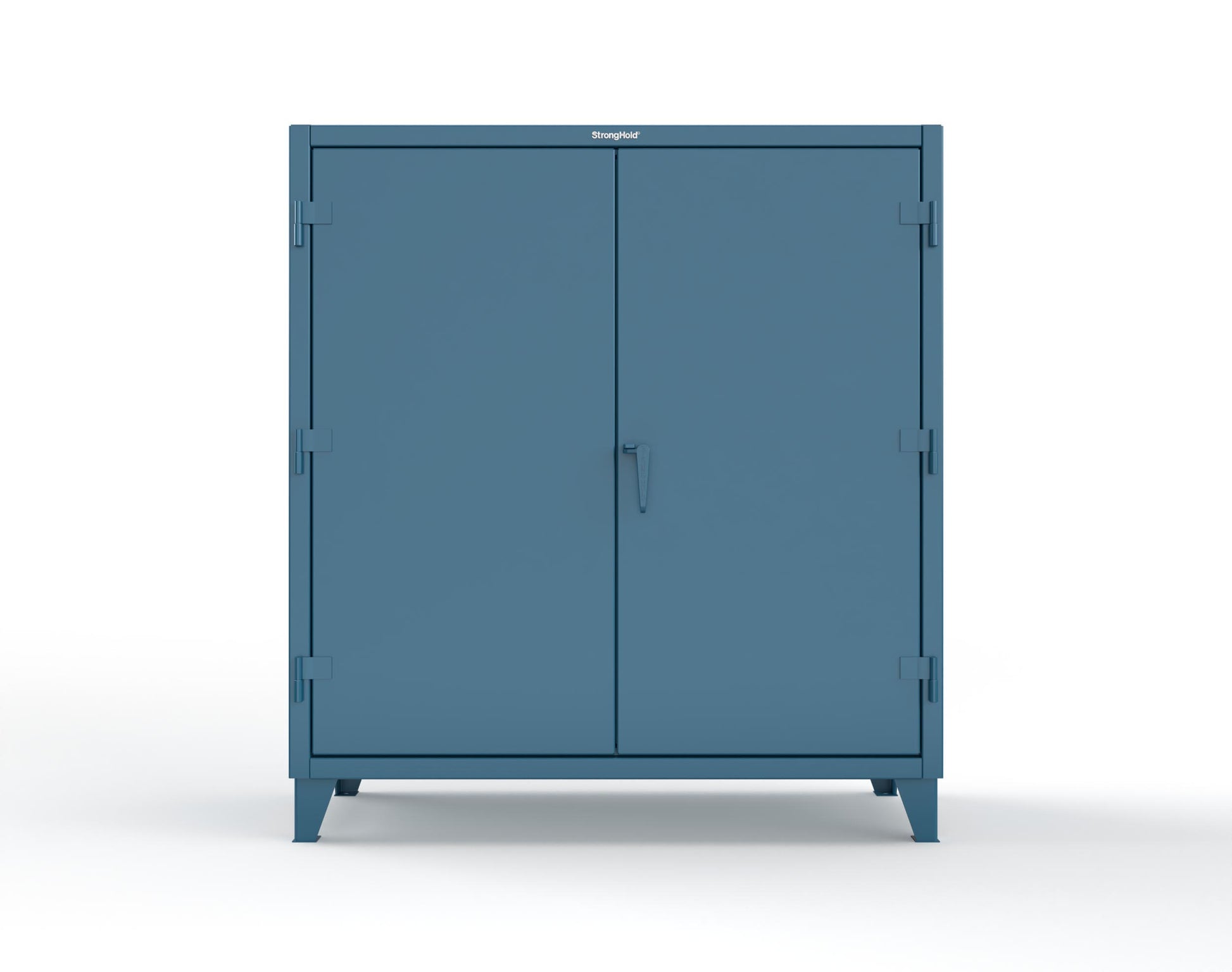 Extreme Duty 12 GA Uniform Cabinet with Hanger Rod, 1 Shelf - 60 In. W x 24 In. D x 66 In. H - 56-WR-241-5001