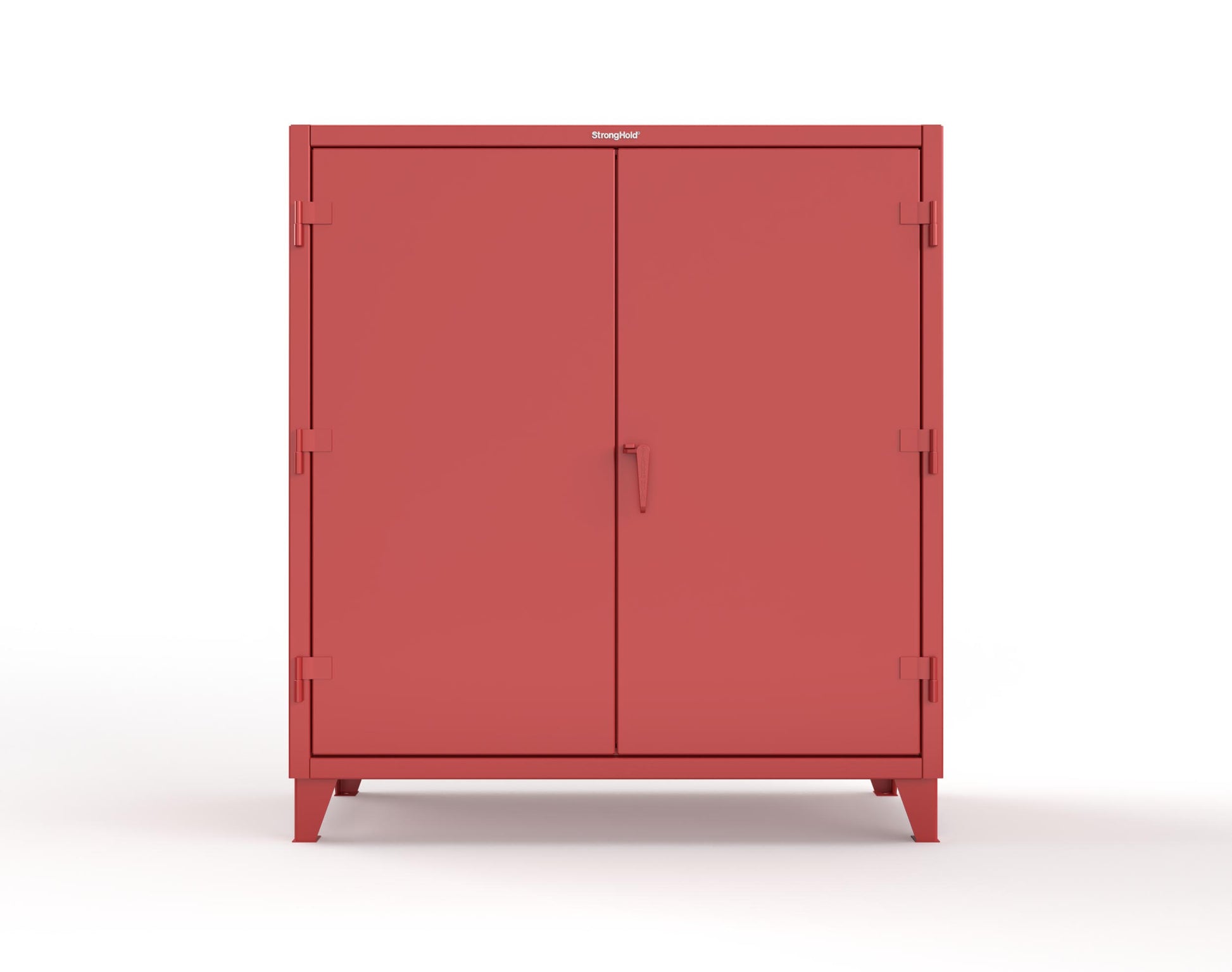Extreme Duty 12 GA Uniform Cabinet with Hanger Rod, 1 Shelf - 60 In. W x 24 In. D x 66 In. H - 56-WR-241-3001