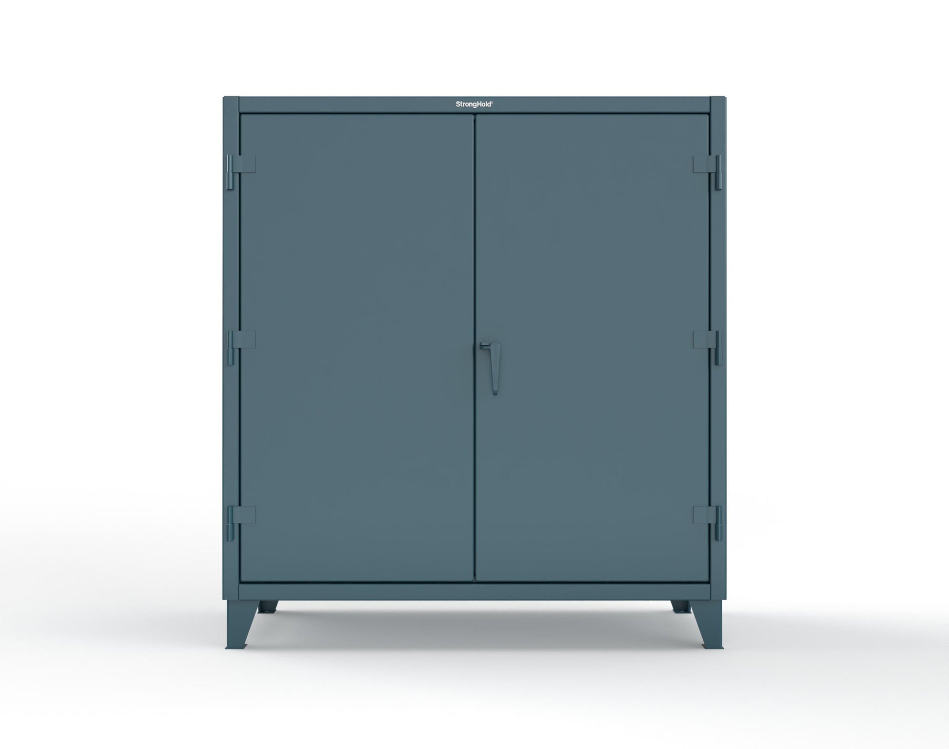 Extreme Duty 12 GA Uniform Cabinet with Hanger Rod, 1 Shelf - 60 In. W x 24 In. D x 66 In. H - 56-WR-241-5001