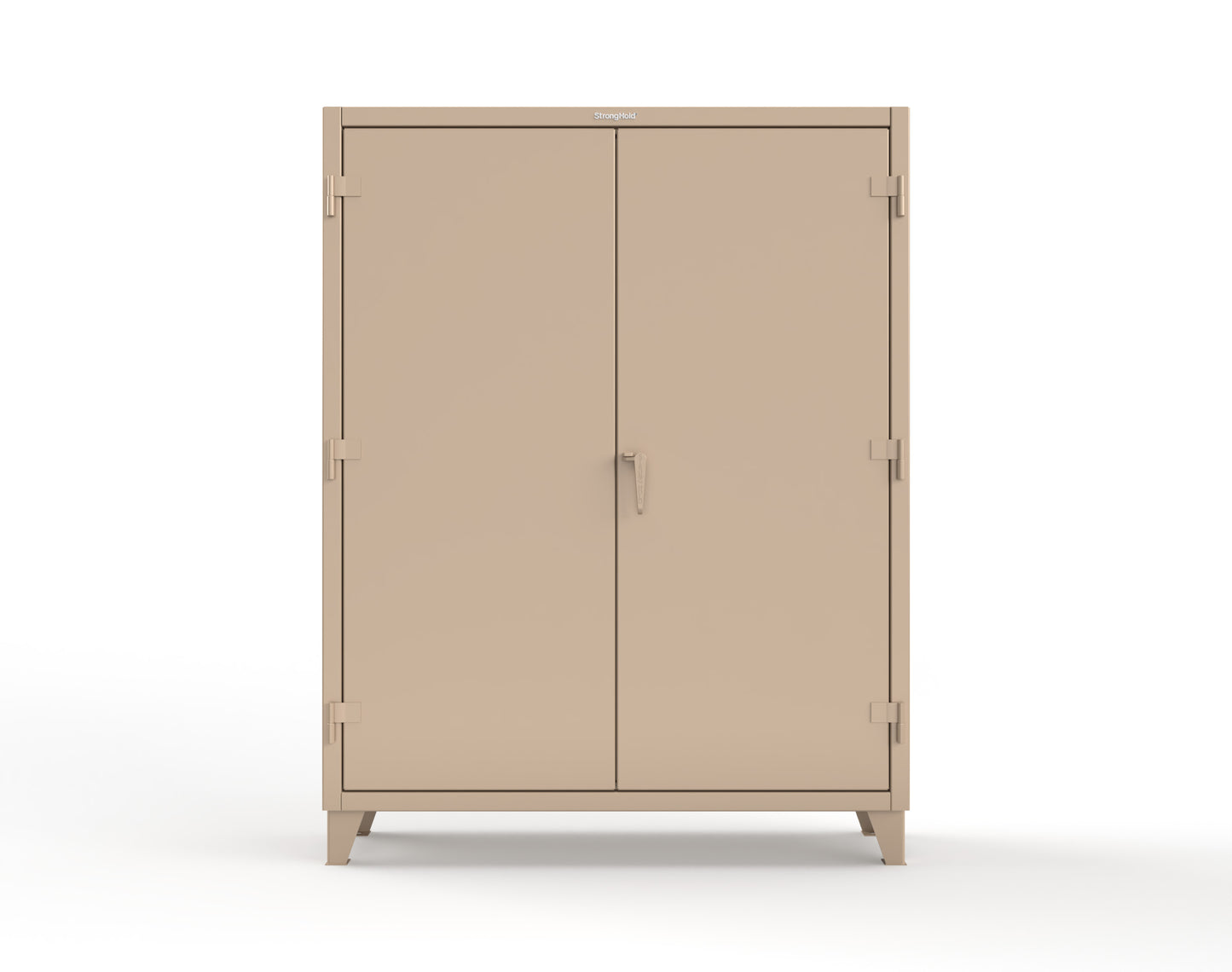 Extreme Duty 12 GA Cabinet with 99 Pigeonholes - 60 in. W x 16 in. D x 78 in. H - 56-1610-99OP-1019