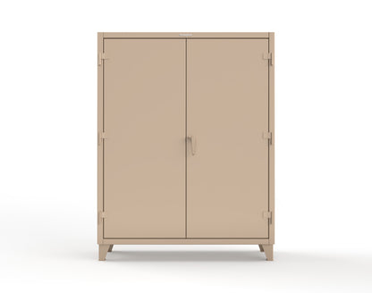 Extreme Duty 12 GA Cabinet with 99 Pigeonholes - 60 in. W x 16 in. D x 78 in. H - 56-1610-99OP-1019