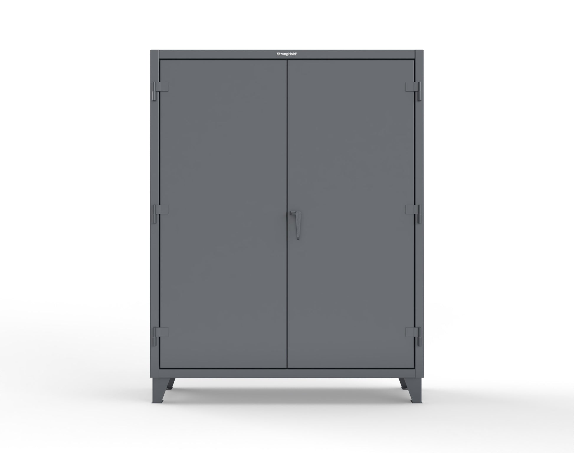 Extreme Duty 12 GA Cabinet with 99 Pigeonholes - 60 in. W x 16 in. D x 78 in. H - 56-1610-99OP-7024