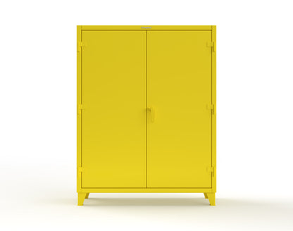 Extreme Duty 12 GA Cabinet with 99 Pigeonholes - 60 in. W x 16 in. D x 78 in. H - 56-1610-99OP-1021