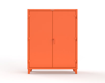 Extreme Duty 12 GA Cabinet with 99 Pigeonholes - 60 in. W x 16 in. D x 78 in. H - 56-1610-99OP-2009