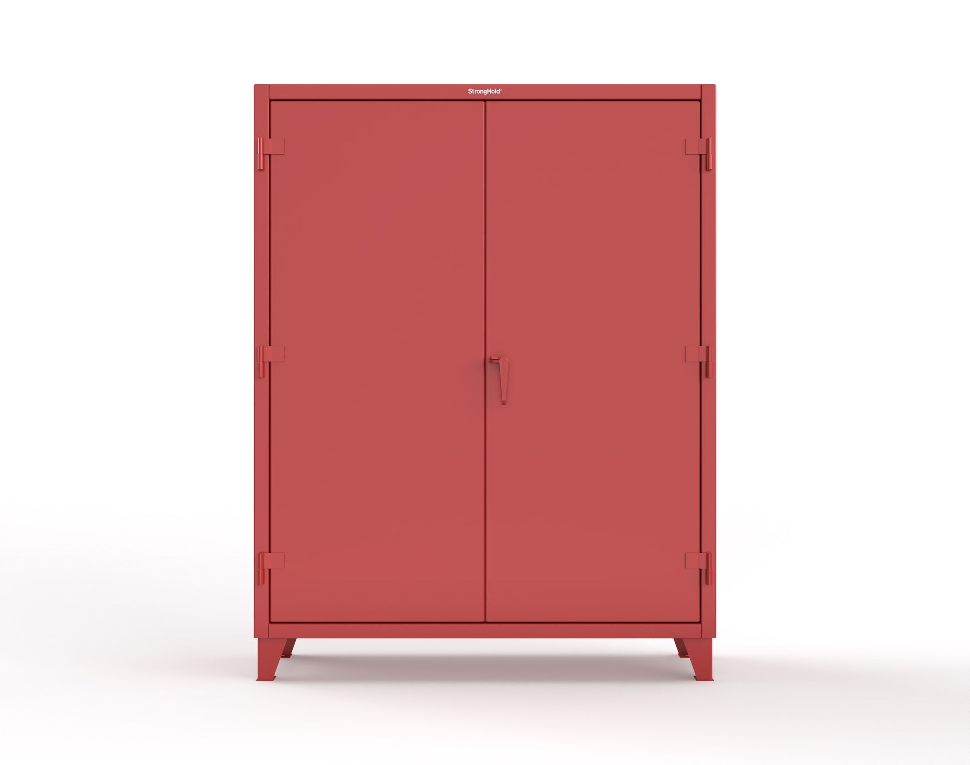 Extreme Duty 12 GA Cabinet with 99 Pigeonholes - 60 in. W x 16 in. D x 78 in. H - 56-1610-99OP-3001