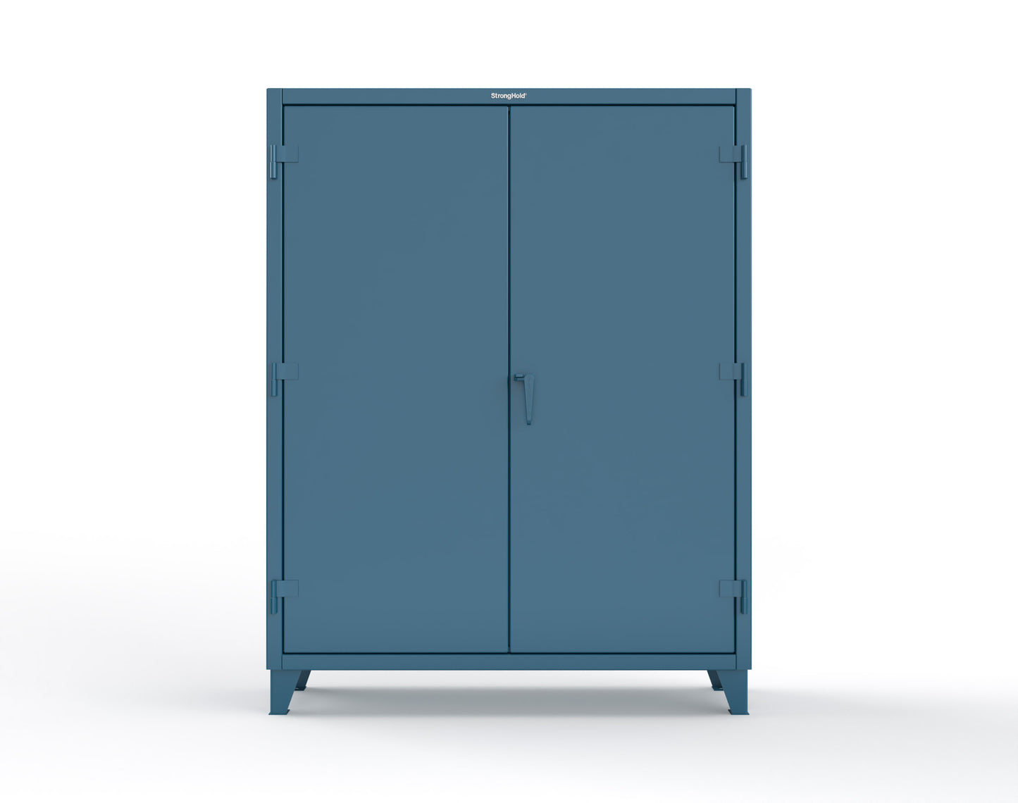 Extreme Duty 12 GA Cabinet with 99 Pigeonholes - 60 in. W x 16 in. D x 78 in. H - 56-1610-99OP-5001